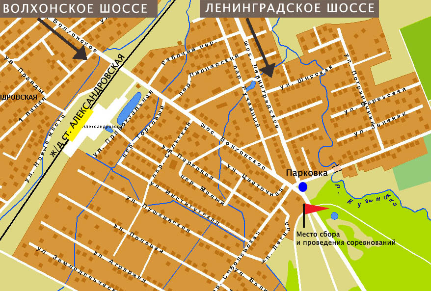 Фото Карта Пушкина